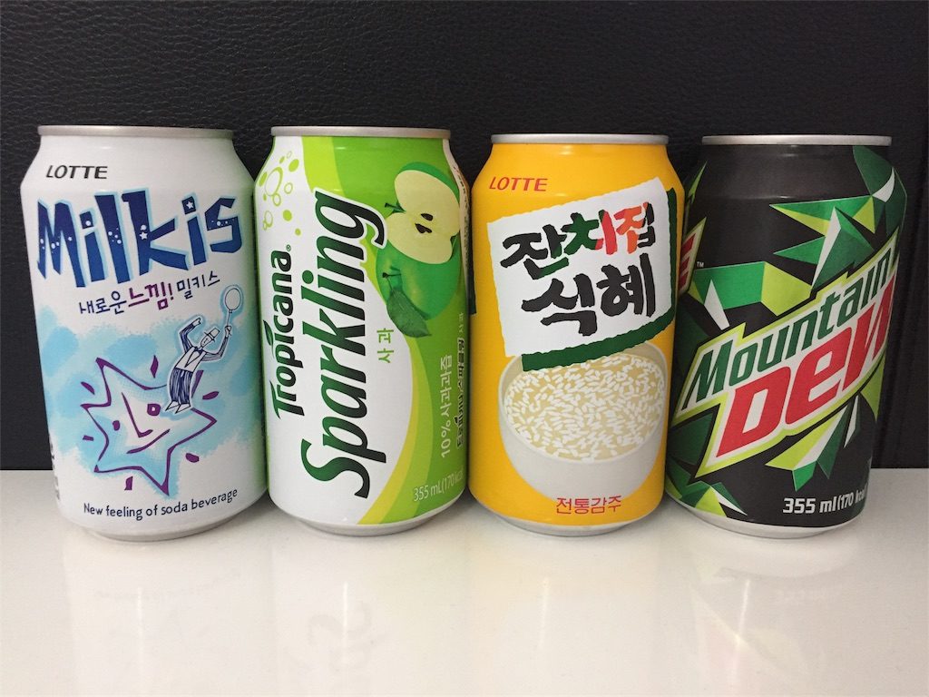 韓国マート マートでまとめ買いドリンク ふじこりあ 韓国メモ